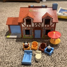 Fisher-Price Little People Play Family Tudor House #952 with Furniture — listing 6