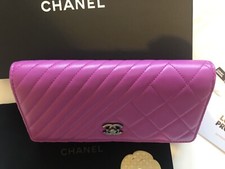 Chanel Boy Small Trifold Wallet in Black Caviar Leather with Gold Hardware, listing 2