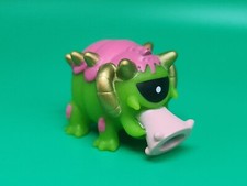 Green Egg-Shaped Monster Figure with Orange Arms and Legs — listing 2