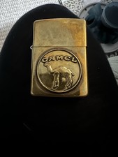 Zippo Camel Brass Medallion Lighter 1932-1992 60th Anniversary — listing 3