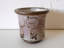 Handmade Wood-Fired Stoneware Yunomi Tea Cup with Impressed Chop Mark — listing 6