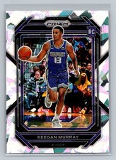 2024-25 Panini Prizm Keegan Murray Blue Fast Break Prizm #/150, listing 6