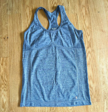 Danskin Now "Love to Run" Grey Racerback Tank Top, Size XL (16-18) — listing 5