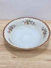 Vintage Diamond China Hand-Painted Floral Saucer / Small Bowl, Made in Japan — listing 5