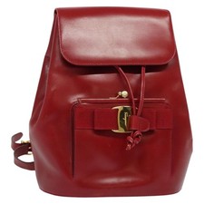 Salvatore Ferragamo Black Puffer Nylon & Leather Backpack — listing 5