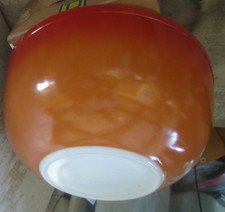 Vintage Pyrex Flameglo Red/Orange Ombre Mixing Bowl — listing 3