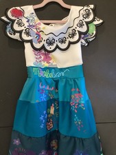 Mirabel Madrigal Costume Dress (Encanto) - Girls Character Dress