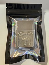 Zippo Camel Joe Biker Tombstone Emblem Lighter — listing 3