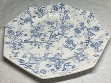 Grace Teaware Fine Porcelain Dinner Plate with Gold, Black & Gray Teardrop Rim — listing 4