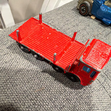 Vintage Matchbox Superfast Yellow Cab Flatbed / Tip Truck, Made in England