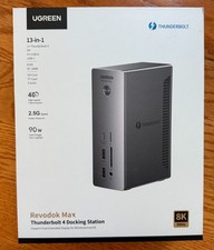 UGREEN Revodok Max Thunderbolt 4 Docking Station 8-in-1 (140W)