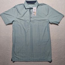 Puma MATTR Check Golf Polo Shirt, Peach Frost/Ash Gray, Men's XL — listing 4