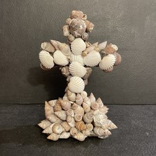 Vintage Florida Souvenir Seashell Crucifix Figurine — listing 6