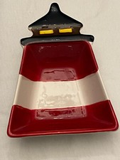 Boston Warehouse Holiday Lighthouses Spreader Set (Set of 4 Stainless Steel Cheese/Butter Spreaders)
