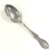Group of 4 Antique Sterling Silver Souvenir & Monogram Spoons, Early 1900s — listing 3