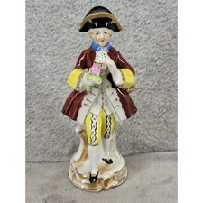Porcelain Colonial Gentleman Figurine in Blue Waistcoat — listing 3