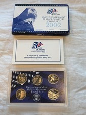 2002 United States Mint Proof Set 10 Coins with Box & COA — listing 5