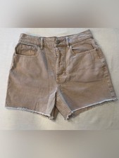PacSun Hayden Blue High-Waisted Distressed Denim Cutoff Shorts, Size 26 — listing 5