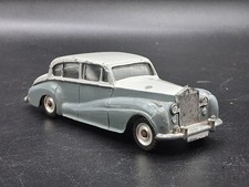 Vintage Rolls-Royce Diecast Model Car Blue Convertible Tourer 1:43 Scale — listing 6