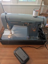 Vintage Computerized Sewing Machine with Foot Pedal Controller