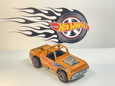 Hot Wheels Baja Bruiser Die-Cast Truck, Orange Red stripe on tires — listing 5