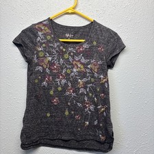 Style & Co Petite Millie White Blue Floral Short-Sleeve Tee, Size PL — listing 6