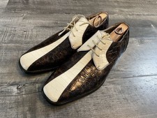 Maximus Collection Men's Black Leather Lace-Up Dress Shoes — listing 4