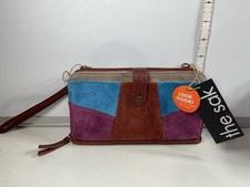 The Sak Black Leather Phone Crossbody Wristlet Wallet — listing 6