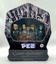 PEZ Game of Thrones The Iron Anniversary Collector's Tin Gift Set (4 Dispensers)