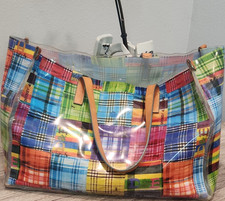 Dooney & Bourke Beach Print Canvas Satchel with Heart Charm — listing 2