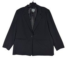 Worthington Women's Black Single-Button Blazer — listing 4