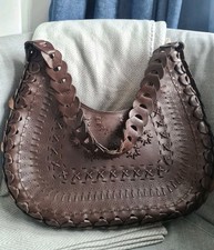 Millen Red Croc-Embossed Leather Tote Handbag — listing 6