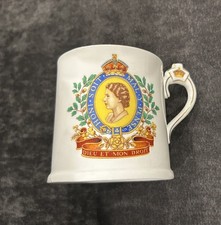 Queen Elizabeth II 1953 Coronation Commemorative Bone China Teacup & Saucer — listing 4