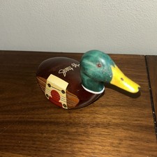Vintage Rubber-Head Duck Hand Puppet with Red Polka-Dot Body — listing 3