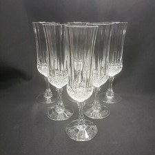 Cristal d'Arques-Durand Longchamp Crystal Champagne Flutes, Pair — listing 5