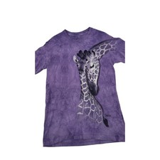 The Mountain Giraffe Face Tie-Dye Graphic T-Shirt, Men's Size M — listing 5