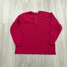 Cambridge Classics Men's Green Henley Sweater/Knit Top, Size XL — listing 3