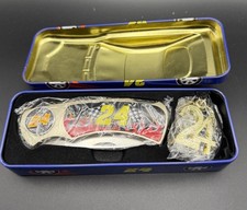 Jeff Gordon #24 NASCAR Collectible Knife Set with Car-Shaped Tin — listing 3