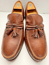 Florsheim Imperial Brown Leather Tassel Loafers — listing 3