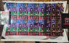 KISS Kisstory Trading Cards Uncut Sheet (Series One) - Front & Back Printer's Proof — listing 3