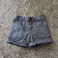Modern Supply by Sanctuary High-Rise Denim Shorts with Patch Pockets, Size 30 — listing 5
