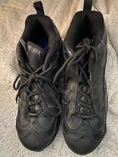 Cintas Black Leather Steel-Toe Hiker-Style Work Boots with Original Box and Tags — listing 3