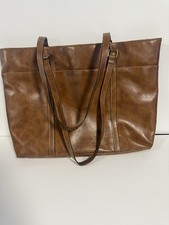 Worthington Navy Blue Whipstitched Leather-Look Tote Handbag