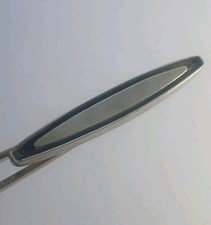 Vintage Swedish Pewter Brooch with Bellflower Motif — listing 4