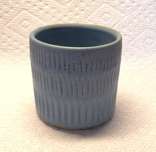Handmade Wood-Fired Stoneware Yunomi Tea Cup with Impressed Chop Mark — listing 3