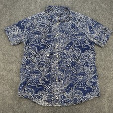 Cremieux Men's Paisley Print Long Sleeve Button-Down Shirt XL — listing 3