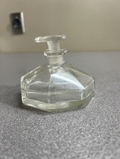 Antique Green Glass Octagonal Cone Ink Bottle (Umbrella Inkwell), circa 1840-1860, 2.5 inch — listing 2