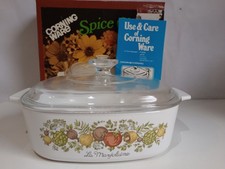 Corning Ware Spice of Life 3 Litre Casserole (A-3-B) with Pyrex Lid — listing 2