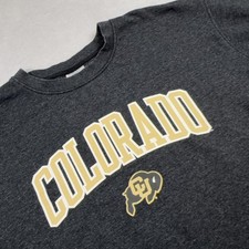 Colorado Buffaloes CU Rivalry Threads Fair Isle Fleece Quarter-Zip Pullover, Men's Large, NWT — listing 2
