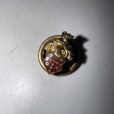 Vintage Gold Royal Coat of Arms Highball Tumbler Glass — listing 2